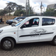A vehicle of Uber operating taxi is seen at a parking lot in Nairobi, Kenya February 12, 2018. Picture taken February 12, 2018.